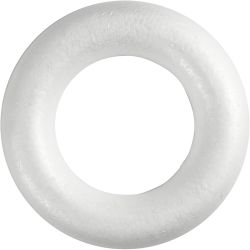 Ring med flat bakside