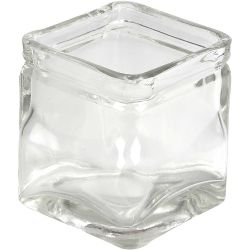 Firkantet lysglass