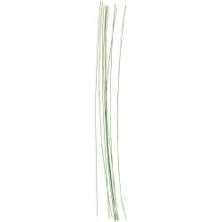 Blomstertr&aring;d, L: 30 cm, dia. 0,6 mm, gr&oslash;nn, 20 stk./ 1 pk.