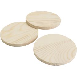 Coasters/glassbrikker i tre