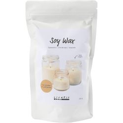 Soyavoks, Voks til lys i lysestaker, creme, 250 g/ 1 pk.