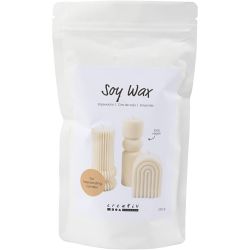 Soyavoks, Til frittst&aring;ende stearinlys, creme, 250 g/ 1 pk.