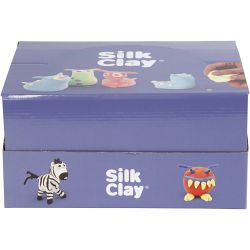 Silk Clay&reg;, neonfarger, standardfarger, 12 sett/ 1 pk.