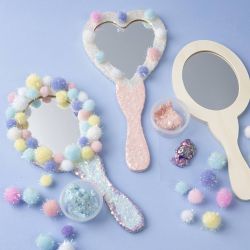 Glitter Clay, pastellfarger, 6x20 g/ 1 pk.