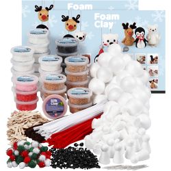 Gruppe DIY Kit Polardyr av Foam Clay®