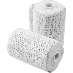 Gipsbind, L: 2,7 m, B: 7,5 cm, hvit, 2 rl./ 1 pk.