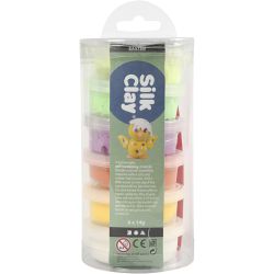 Silk Clay&reg;, v&aring;rfarger, 6x14 g/ 1 pk.