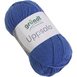 Ullgarn, L: 125 m, bl&aring;, 50 g/ 1 stk.