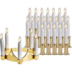 Luciakrone og Maidens lys