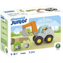 Playmobil Junior gravemaskin