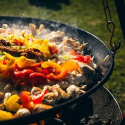 Bon-fire BBQ-panne