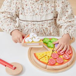 VIGA lekepizza av tre