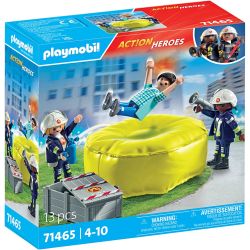 Playmobil brannmann med kollisjonspute