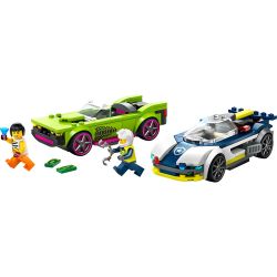 LEGO® City Politibil på muskelbil-jakt