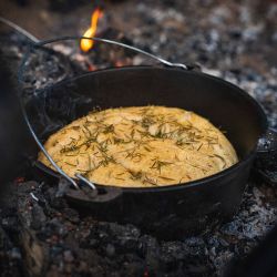 Bon-fire Dutch Oven støpejerns gryte