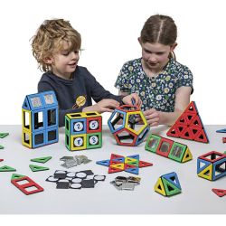 Polydron Magnetic Super Klassesett