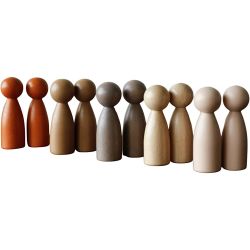 Peg People of the World - trefigurer