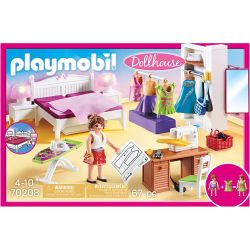 Playmobil soverom med syhjørne