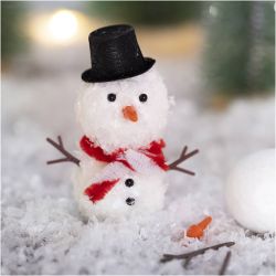 Mini DIY Kit Alvedør, Snømann, 1 pk.