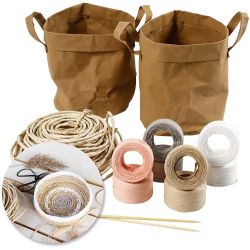 Kreativ-pakke - Raffia