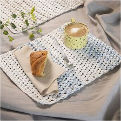 DIY Kit Hekling, Bordbrikke, 1 pk.