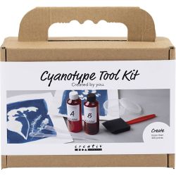 Cyanotrykk Verkt&oslash;ysett, Tilbeh&oslash;r, bl&aring;, 1 pk.