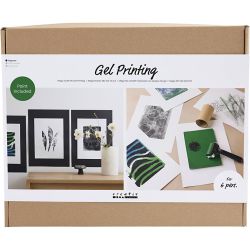 Gruppe DIY Kit Geltrykk