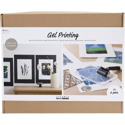 Gruppe DIY Kit Geltrykk, 1 pk.