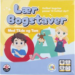 Danspil Lær bokstaver