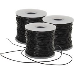 Rund elastisk perletråd