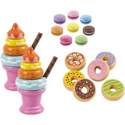 Matvarer av tre. Desserter