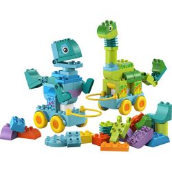 LEGO® DUPLO® City 3-i-1 Dinosaurer på hjul