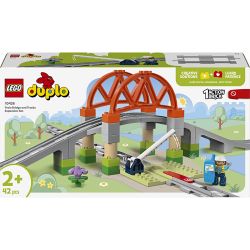 LEGO® DUPLO® Utvidelsessett til jernbanebro og skinner