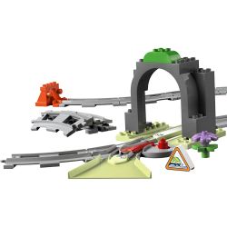LEGO® DUPLO® Utvidelsessett med togtunnel og skinner